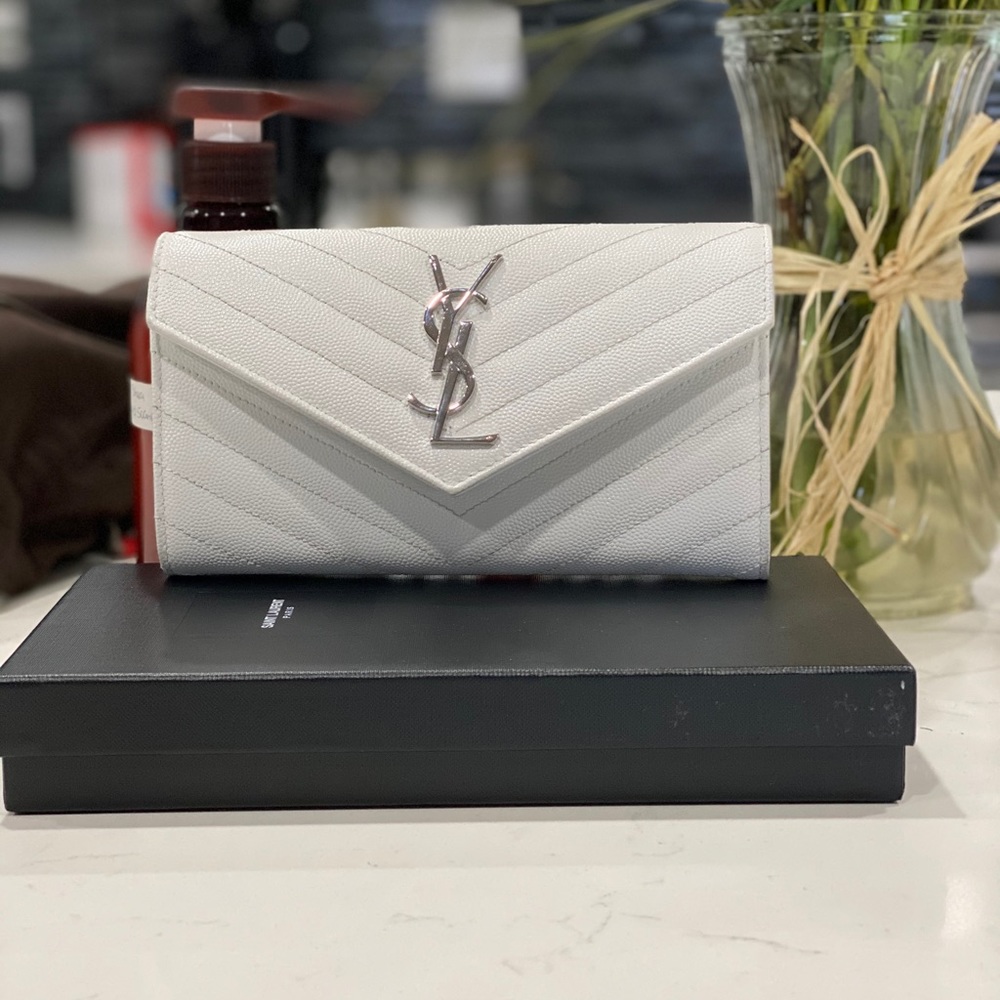 ***SOLD*** YSL large flap wallet